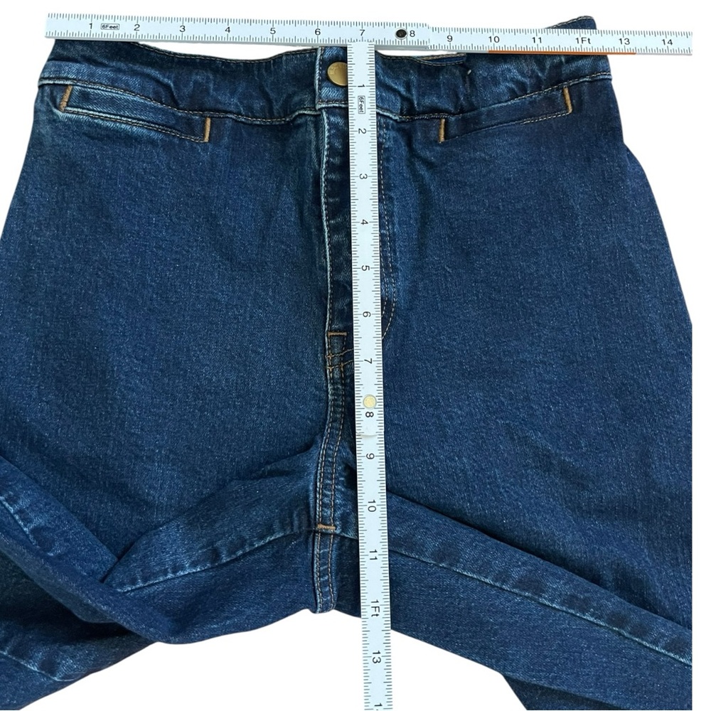 Madewell Dark Blue Wide Leg Jeans 26 Emmett wide leg - Picture 6 of 9